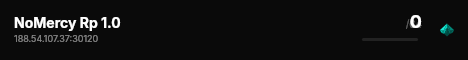 NoMercy Rp 1.0 live status badge