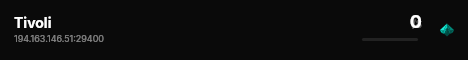 Tivoli live status badge