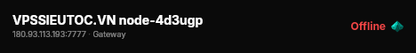 VPSSIEUTOC.VN node-4d3ugp live status badge