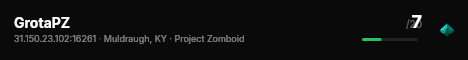 GrotaPZ live status badge