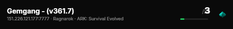 Gemgang - (v361.7) live status badge