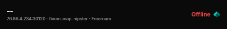 -- live status badge