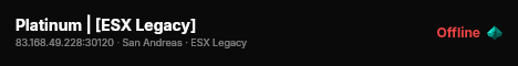 Platinum | [ESX Legacy] live status badge