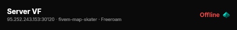 Server VF live status badge