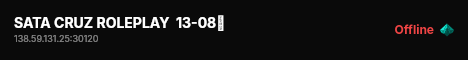 SATA CRUZ ROLEPLAY  13-08🌈 live status badge