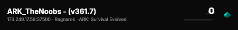 ARK_TheNoobs - (v361.7) live status badge
