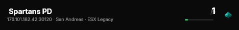  Spartans PD live status badge