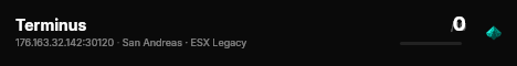 Terminus Dev live status badge