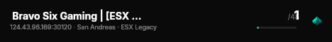  Bravo Six Gaming | [ESX Legacy] live status badge
