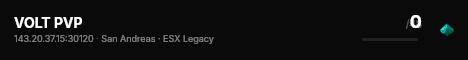 VOLT PVP live status badge