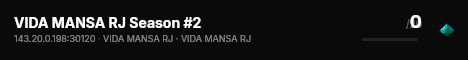 VIDA MANSA RJ Season #2 live status badge