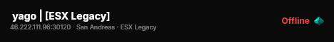  yago | [ESX Legacy] live status badge