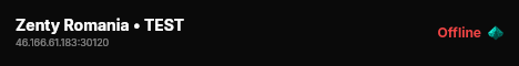 Zenty Romania • TEST live status badge
