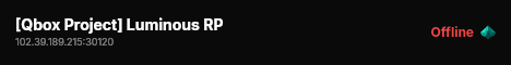 [Qbox Project] Luminous RP live status badge