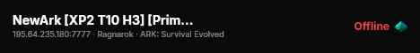 NewArk [XP2 T10 H3] [PrimalFear] Ragnarok - (v358.24) live status badge