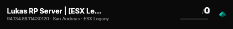 Lukas RP Server | [ESX Legacy] live status badge