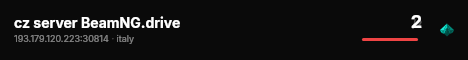 cz server BeamNG.drive live status badge