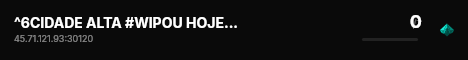 ^6CIDADE ALTA #WIPOU HOJE 13-08🌈 live status badge