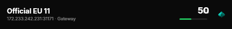 Official EU 11 live status badge