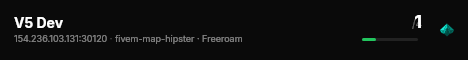 V5 Dev live status badge