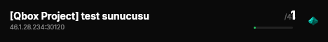 [Qbox Project] test sunucusu live status badge