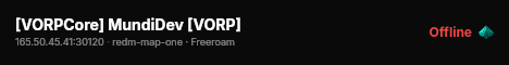 [VORPCore] MundiDev [VORP] live status badge