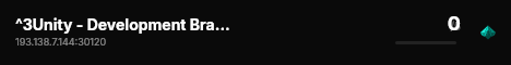 ^3Unity - Development Branch⚡ live status badge