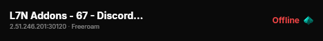 L7N Addons - 67 - Discord.gg/i-2 live status badge