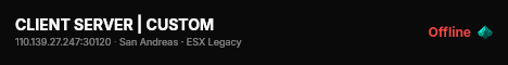 CLIENT SERVER | CUSTOM live status badge