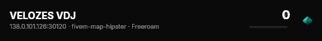 VELOZES VDJ live status badge