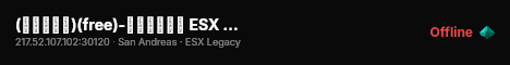change-me | [ESX Legacy] live status badge