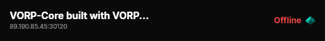 VORP-Core built with VORPCore! live status badge