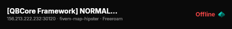 [QBCore Framework] NORMAL...! live status badge