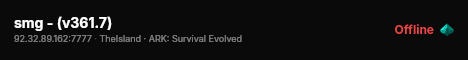 smg - (v361.7) live status badge