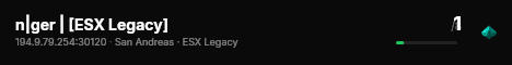 n|ger | [ESX Legacy] live status badge