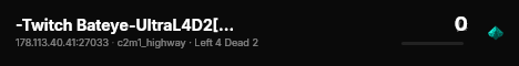 -Twitch Bateye-UltraL4D2[Austria]-orangemox-shop-D live status badge