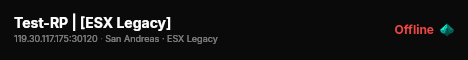 Test-RP | [ESX Legacy] live status badge