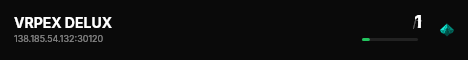 VRPEX DELUX live status badge
