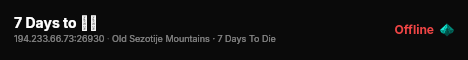 7 Days to 보름 live status badge