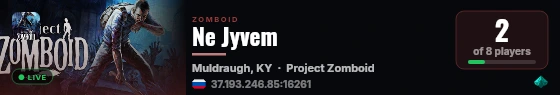 Ne Jyvem live status badge