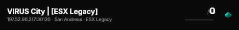 VIRUS City | [ESX Legacy] live status badge