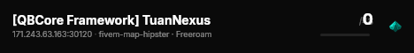 [QBCore Framework] TuanNexus live status badge