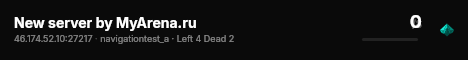 New server by MyArena.ru live status badge