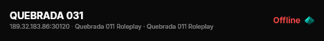 QUEBRADA 031  live status badge