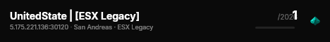 UnitedState | [ESX Legacy] live status badge
