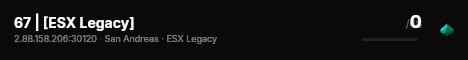 67 | [ESX Legacy] live status badge