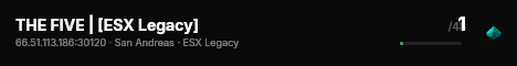 THE FIVE | [ESX Legacy] live status badge