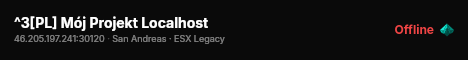 ^3[PL] Mój Projekt Localhost live status badge