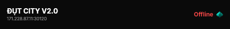 ĐỤT CITY V2.0 live status badge
