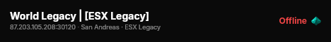 World Legacy | [ESX Legacy] live status badge